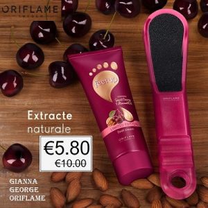 Σετ Ποδιών - Λίμα & Κρέμα με Κεράσι & Έλαιο Αμυγδάλου Feet Up-38473+43125