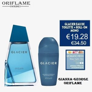 Oriflame Ανδρικό Σετ Glacier EdT -35665+47763