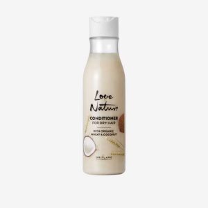 Conditioner για Ξηρά Μαλλιά με Οργανικό Σίτο & Καρύδα Love Nature - 41295