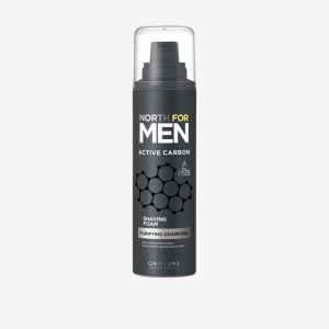 Αφρός Ξυρίσματος με Ενεργό Άνθρακα North For Men - 44574