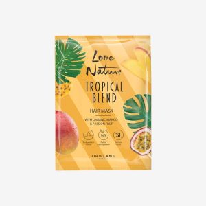 Μάσκα Μαλλιών με Οργανικό Μάνγκο & Passion Fruit Love Nature Tropical Blend - 46497