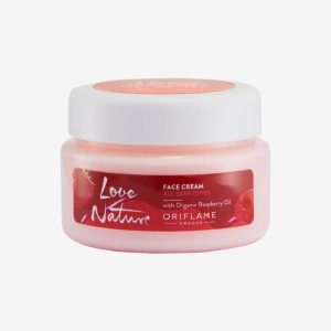 Κρέμα Προσώπου με Οργανικό Έλαιο Raspberry Love Nature Sweet Delights - 46540