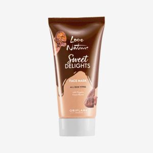 Μάσκα Προσώπου με Οργανικό Βούτυρο Κακάο Love Nature Sweet Delights - 46542