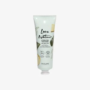 Ενυδατική Μάσκα Προσώπου με Οργανική Aloe Vera & Ανανά Love Nature - 46072