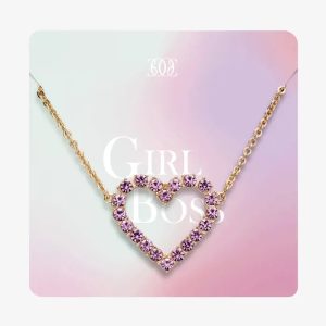Κολιέ Καρδιά Girl Power - 47771