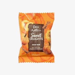 Σαπούνι με Βιολογική Κολοκύθα & Κανέλα Love Nature Sweet Delights - 47274