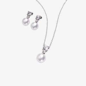 Σετ Μαργαριταρένιων Κοσμημάτων Winter's Embrace - 48579