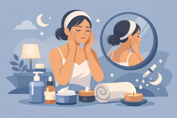 Πώς να χτίσεις βραδινή ρουτίνα skincare