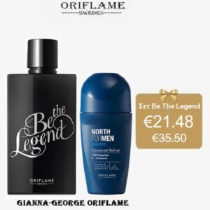 Oriflame Σετ Ανδρικό Be The Legend -30468+46633